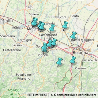 Mappa Via Padulli, 40053 Valsamoggia BO, Italia (12.80733)