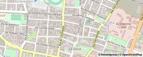Mappa Bologne