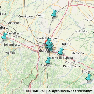 Mappa Via Pietro Faccini, 40128 Bologna BO, Italia (21.19909)