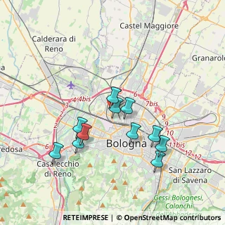 Mappa Via Marco Polo, 40139 Bologna BO, Italia (3.37455)