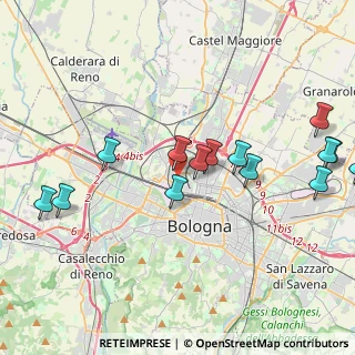 Mappa Via Marco Polo, 40139 Bologna BO, Italia (4.58571)