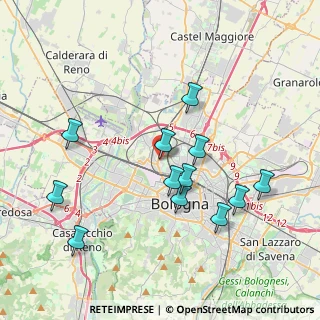 Mappa Via Marco Polo, 40139 Bologna BO, Italia (3.9175)