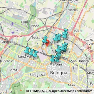Mappa Via Marco Polo, 40139 Bologna BO, Italia (1.47313)