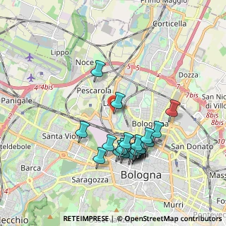 Mappa Via Marco Polo, 40139 Bologna BO, Italia (1.8455)