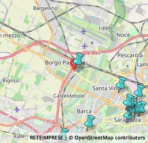 Mappa Via Marco Celio, 40132 Bologna BO, Italia (3.33727)