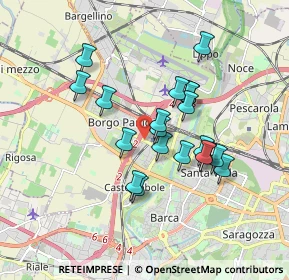 Mappa Via Marco Celio, 40132 Bologna BO, Italia (1.499)