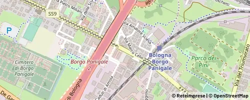 Mappa Bologne