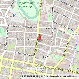 Mappa Via Carlo Cignani, 2, 40128 Bologna, Bologna (Emilia Romagna)