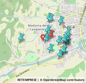 Mappa Via Tinetta, 12022 Busca CN, Italia (0.416)