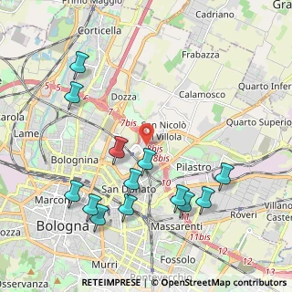 Mappa Via Michelino, 40126 Bologna BO, Italia (2.32923)