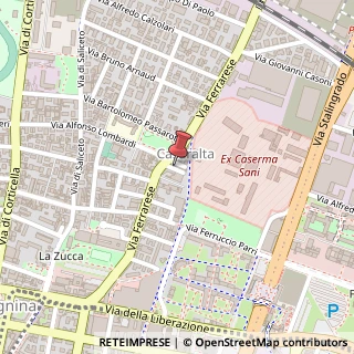 Mappa Via Ferrarese,  163, 40128 Bologna, Bologna (Emilia Romagna)
