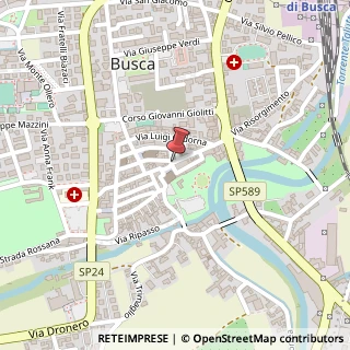 Mappa Via umberto i 128, 12022 Busca, Cuneo (Piemonte)