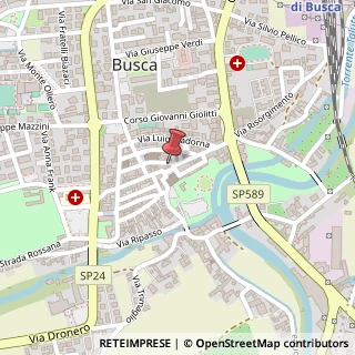 Mappa Via Umberto I, 74, 12022 Busca, Cuneo (Piemonte)