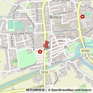 Mappa Piazza Regina Margherita, 15, 12022 Busca, Cuneo (Piemonte)