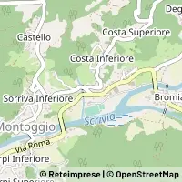 Hartă Montoggio