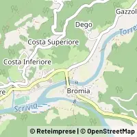 Mapa Montoggio