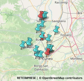 Mappa Via Pintura, 12022 Busca CN, Italia (11.5445)