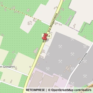 Mappa Via Magazzeno, 2148, 41056 Savignano sul Panaro, Modena (Emilia Romagna)