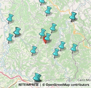 Mappa Corso Principi di Piemonte, 12050 Niella Belbo CN, Italia (10.0565)