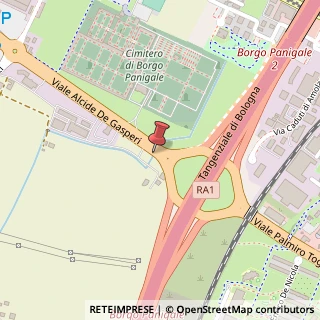 Mappa Viale Alcide de Gasperi, 28, 40132 Bologna, Bologna (Emilia Romagna)