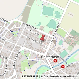 Mappa Via Antonio Gramsci, 21, 40055 Castenaso, Bologna (Emilia Romagna)