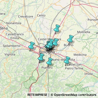 Mappa Via della Costituzione, 40128 Bologna BO, Italia (7.06188)