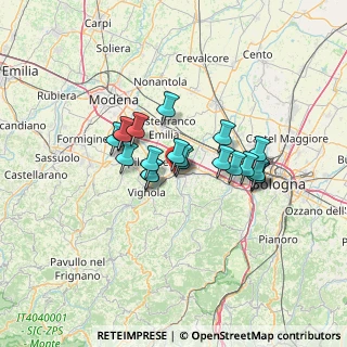 Mappa Via Paolazzo, 40053 Valsamoggia BO, Italia (9.803)