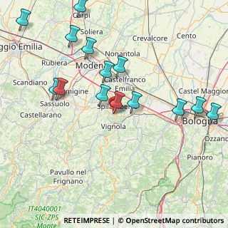 Mappa Via Guido Rossa, 41057 Spilamberto MO, Italia (18.16143)