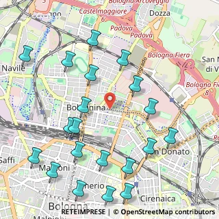 Mappa Via della Liberazione, 40128 Bologna BO, Italia (1.2955)