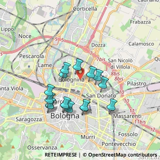 Mappa Via della Liberazione, 40128 Bologna BO, Italia (1.69438)