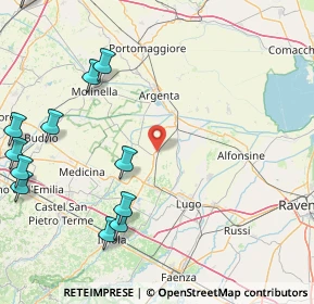 Mappa Largo Salvo D'Acquisto, 48017 Conselice RA, Italia (23.80583)