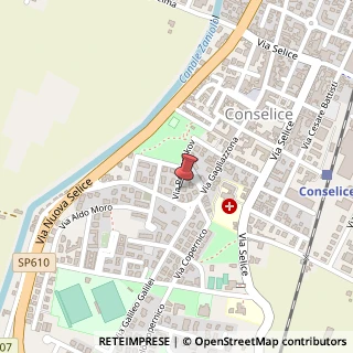 Mappa Via Prestankow, 4, 48017 Conselice, Ravenna (Emilia Romagna)