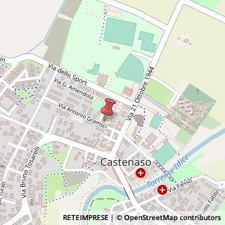 Mappa Via Antonio Gramsci, 21, 40055 Castenaso, Bologna (Emilia Romagna)