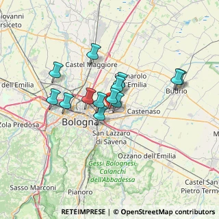 Mappa Via Lino Sighinolfi, 40127 Bologna BO, Italia (5.50692)