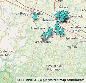 Mappa Via benedetto croce, 42014 Castellarano RE, Italia (14.37214)