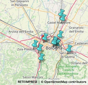 Mappa Via Andrea Mantegna, 40133 Bologna BO, Italia (5.54833)