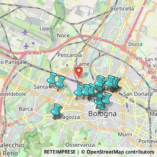 Mappa 40131 Bologna BO, Italia (1.75684)