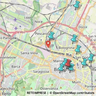 Mappa 40131 Bologna BO, Italia (2.75091)