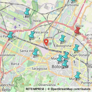 Mappa 40131 Bologna BO, Italia (2.77583)
