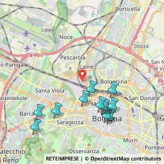 Mappa 40131 Bologna BO, Italia (2.235)