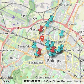 Mappa 40131 Bologna BO, Italia (1.67056)