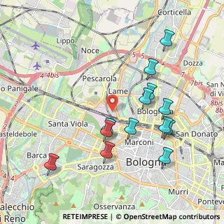Mappa 40131 Bologna BO, Italia (2.00615)
