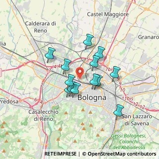 Mappa 40131 Bologna BO, Italia (2.72385)