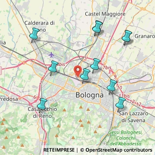 Mappa 40131 Bologna BO, Italia (4.62273)