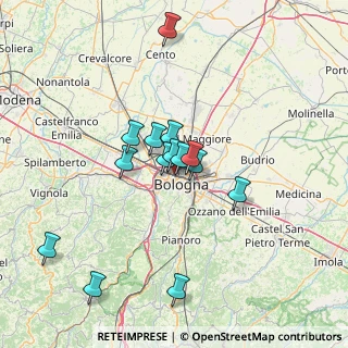 Mappa 40131 Bologna BO, Italia (12.27643)