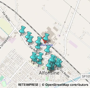 Mappa Viale Stazione, 48011 Alfonsine RA, Italia (0.4545)