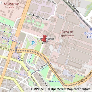 Mappa Piazza della Costituzione,  8, 40128 Bologna, Bologna (Emilia Romagna)