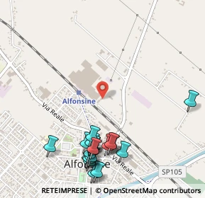 Mappa Via Nullo Baldini, 48011 Alfonsine RA, Italia (0.6435)