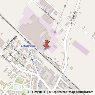Mappa Via Nullo Baldini, 26, 48011 Alfonsine, Ravenna (Emilia Romagna)