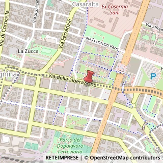 Mappa Via della Liberazione, 6/c, 40128 Bologna, Bologna (Emilia Romagna)